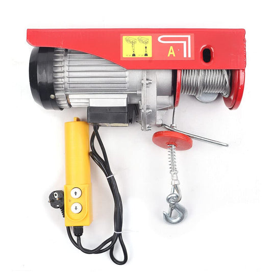 OUKANING Elektrische hijstoestellen, 1450 W, elektrische draagkracht 400-800 kg, hefhoogte 6-12 m, IP40, motorlier, kabeldiameter 5 mm - QUORE