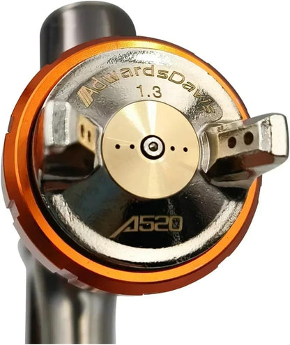 Spuitpistool – Verfspuit – Lakspuit – Airbrush – Spuitkanon – Hoge Vernevelingstechnologie – Verwisselbare 1,3/1,4 mm Nozzles