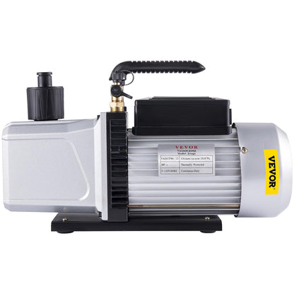 Vacuümpomp – Vacuum Pomp – Onderdrukpomp – Airco Vacuümpomp – 12 CFM 1 PK – Hoog Efficiënt – Aluminium Behuizing