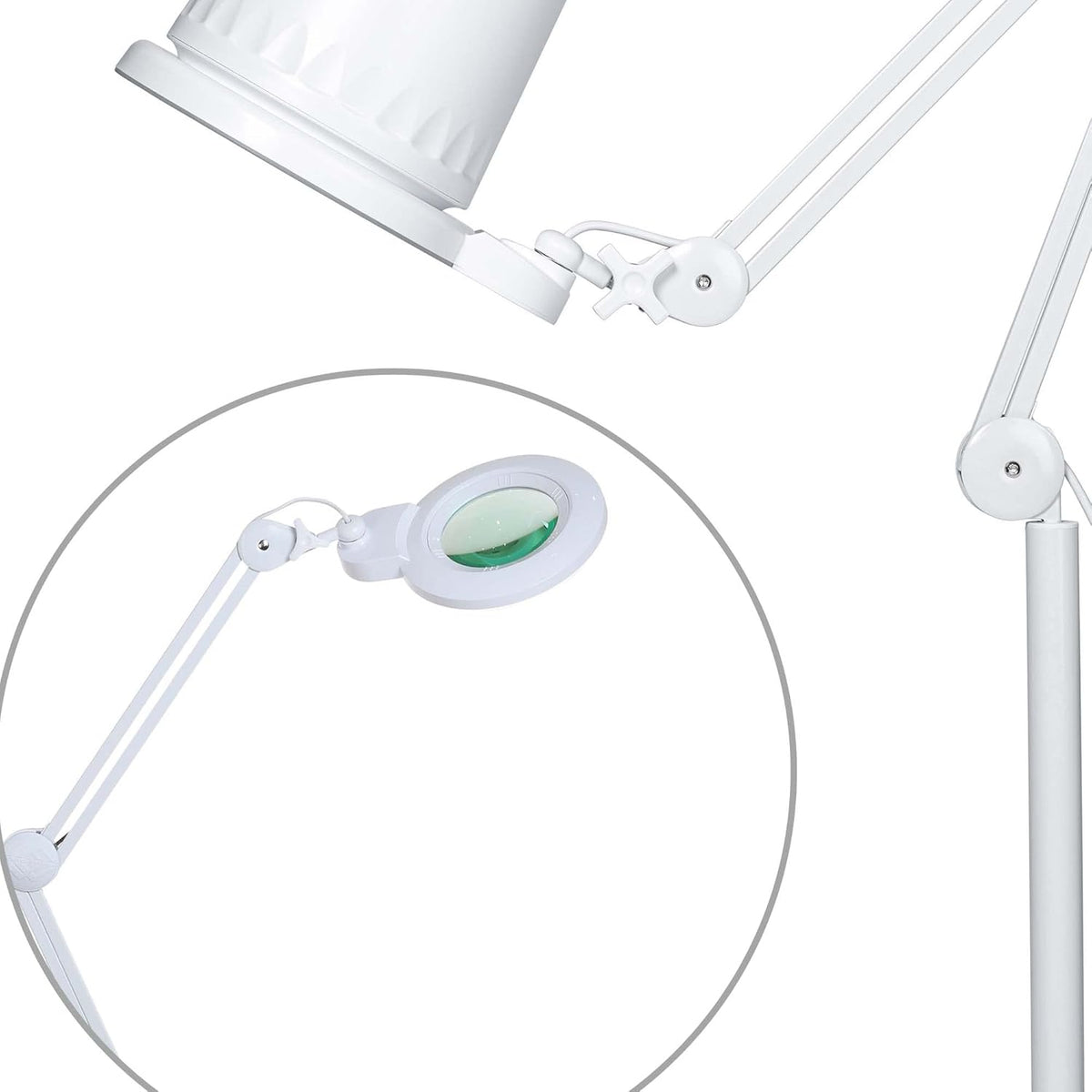 Vloerstandaard op Wielen – Mobiele Standaard – Verrijdbare Standaard – Standaard Voor Stofafscheider – Pedicure Standaard – Vergrendelbare Wielen – Versterkte Constructie