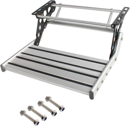 Aluminium uittrekbare inklapbare ladder trede voor camper