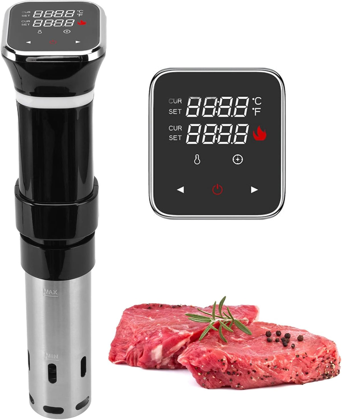 Sous Vide-machines, Handhaven Nauwkeurig De Temperatuur Van Het Onderdompelingscirculatiekooktoestel, Vergrendelen De Smaak En Het Vocht 1100W 20L