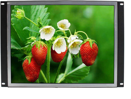 VSDISPLAY Écran LCD industriel TFT 15" 1024 x 768 1000 nit G150XGE-L04 et VGA DVI Audio LVD, montage mural