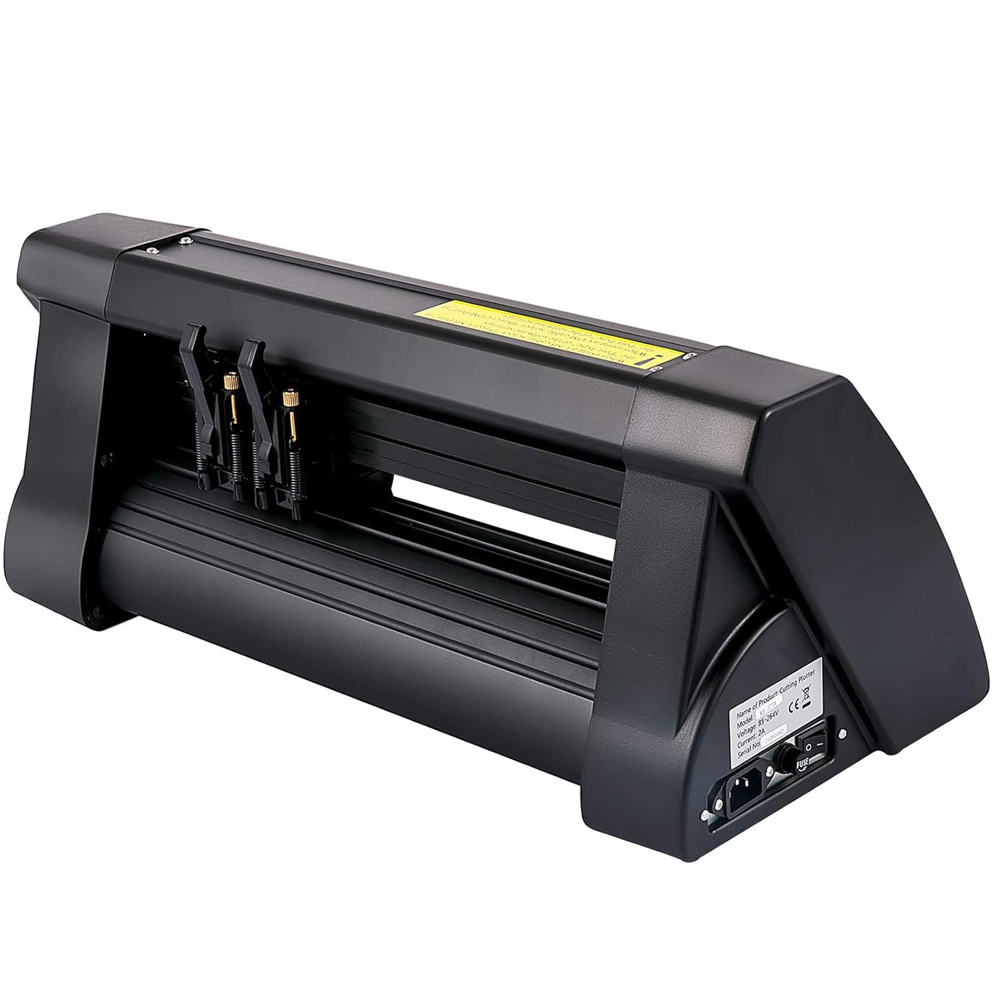 Vinylsnijplotter – Snijplotter – Plottersnijder – Vinylsnijmachine – Stickerplotter – Semi-automatisch met optisch oog voor contoursnijden – 375 mm snijbreedte met LED-display