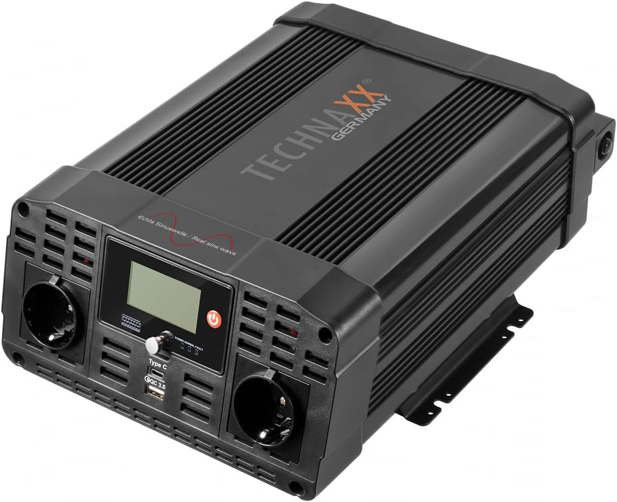 Technaxx voltage converter TE22 12 V/DC - 230 V/AC