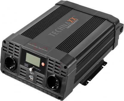 Technaxx voltage converter TE22 12 V/DC - 230 V/AC