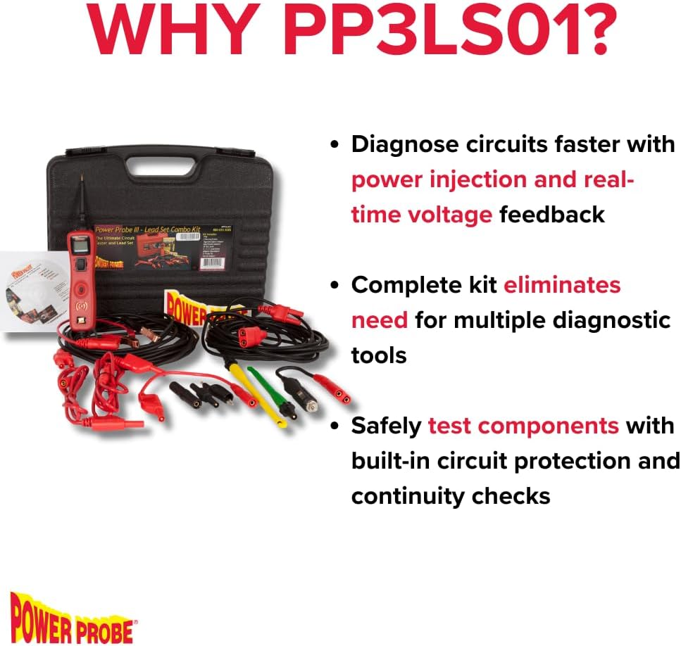 Power Probe PP3LS01 Verstrekt stroom en massa