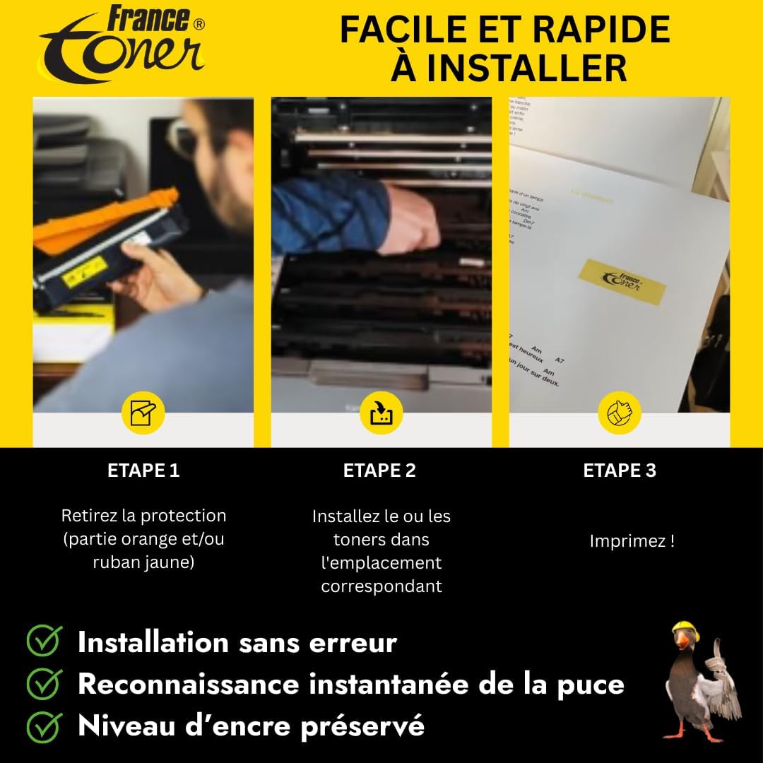 Tonercartridges 117A Compatibel – Toner Set – Kleuren Toner – Laserprinter Toner – Printcartridges – Hoge Capaciteit Tot 1000 Pagina’s – Scherpe Tekst En Levendige Kleuren
