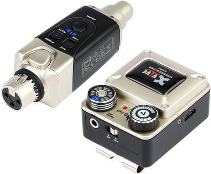 Draadloos In-Oormonitor Systeem 5,8 GHz – In-Ear Monitorsysteem – In-Ear Monitor Systeem – IEM Systeem – Monitor Set – Stabiele Draadloze Audioverbinding – Meer Bewegingsvrijheid Zonder Kabels