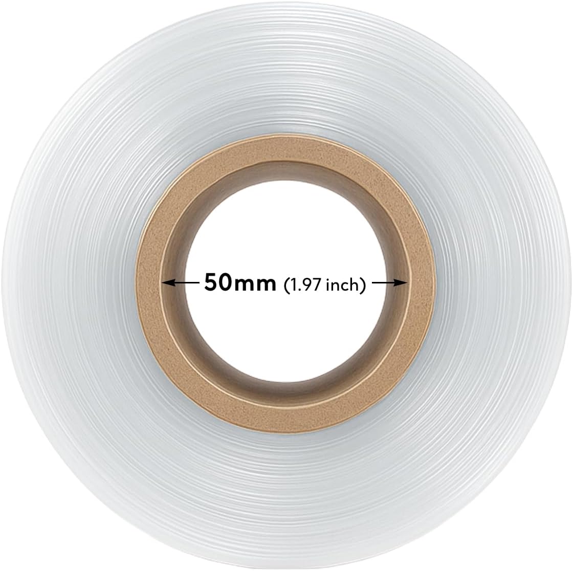 Verpacking Verhuisfolie 23 my transparant 500 mm x 300 m 6 rollen incl. handafroller stretchfolie verpakkingsfolie scheurvast