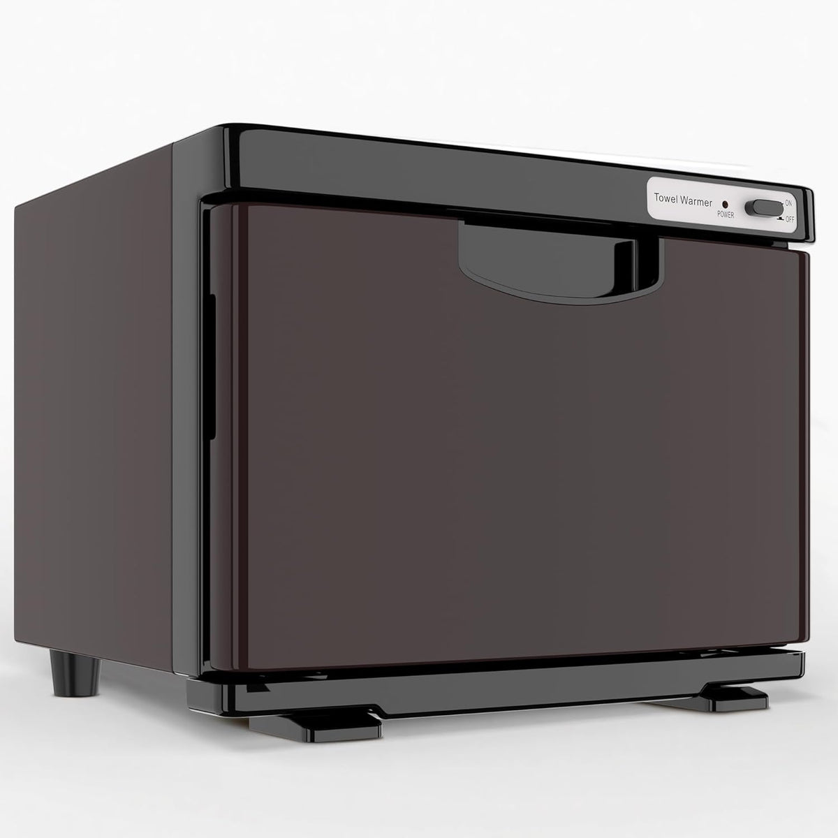 Handdoekwarmer – Bruin + Zwart – Handdoekverwarmingskast – Handdoekverwarmer – Handdoekstomer – Handdoekdroger – 8L Inhoud – Snelle Opwarming Tot 80°C