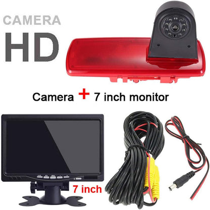 Auto derde dak Top Mount remlicht camera remlicht achteruitrijcamera vervanging voor Renault Traffic 3 FIAT Talento Nissan NV300 Primastar Opel Vauxhall vivaro + 7 inch LCD TFT Monitor HD