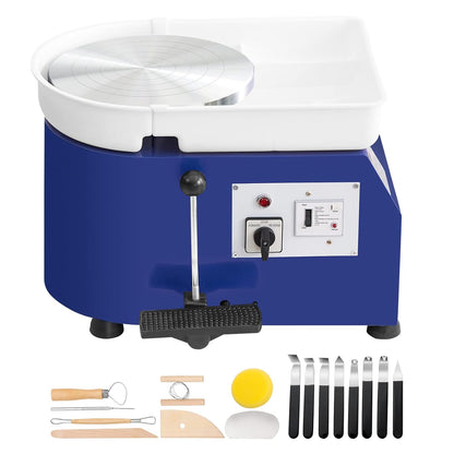 Keramische Wielmachine – Draaitafel – Pottenbakkersmachine – Keramiekmotor – Boetseermachine – 450W Motor – 28 cm Draaiplateau