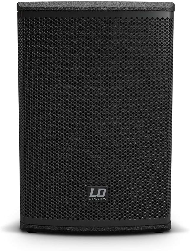 2-Weg Actieve Luidspreker – Actieve Speaker – Monitor Speaker – Luidsprekerbox – PA-Luidspreker – Geïntegreerde 4-Kanaals Mixer – 6,5 Inch Woofer En 1 Inch Tweeter