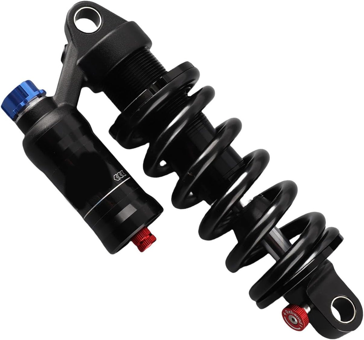 Downhill Mountain Bike Fiets Achterbumper Achterwielophanging Hydraulische veerschok voor elektrische motorbike zilver label (190 mm)