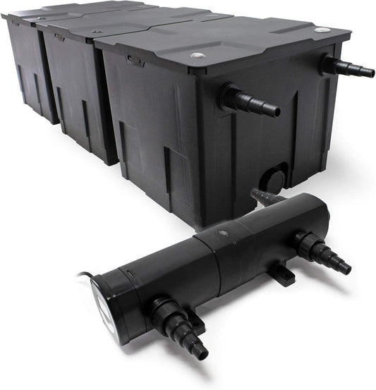 SunSun vijverfilterset 90.000 l met UVC 18 W vijverfilter bio