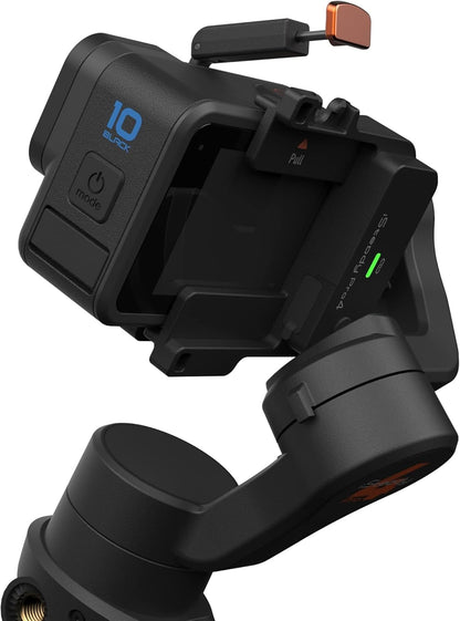 Hohem iSteady Pro 4 Gimbal 3-assige stabilisator spatbescherming voor GoPro Hero 11/10/9/8/7/6/5/4/3, DJI OSMO Action, Insta360 One R, Sony RX0, snelle montage, 14 uur looptijd