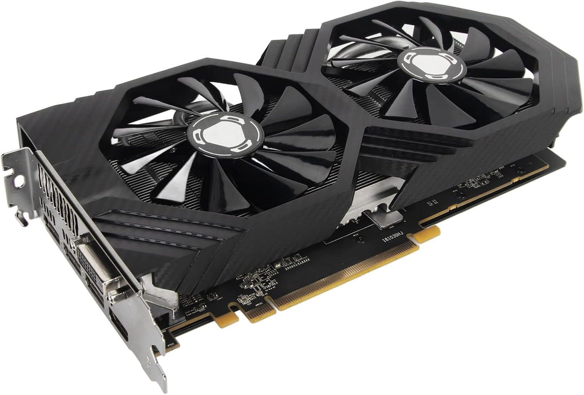 RX 590 Gaming Grafische Kaart - 8GB GDDR5, 8000 MHz, PCI Express 3.0 X16, 256 Bit, 3 X DP, 1 X HDMI, 1 X DVI, 8 Pin, Gaming Videokaart voor Computer PC