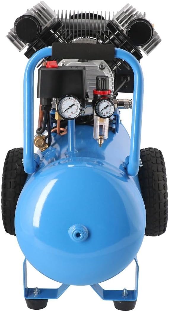 Compressor – Luchtcompressor – Persluchtcompressor – Mobiele Compressor – Oliegesmeerde Compressor – 50 Liter Drukvat – 3 pk 10 Bar