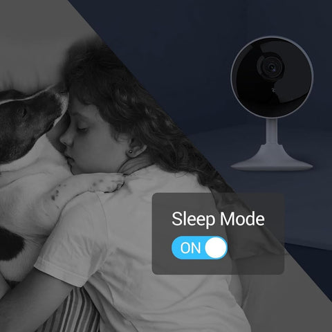 Beveiligingscamera Binnen - WiFi-bewakingscamera - Set van 2 - Draadloos Babycamera - met APP - 1080P wifi-camera  - voor Thuis - 12m Nachtzicht - Bewegingsdetectie - Alarm - Tweewegaudio - 130° Kijkhoek - Wit