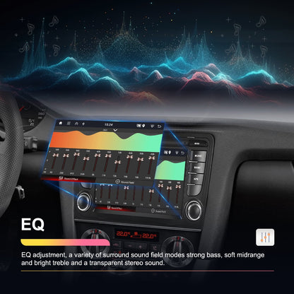 7-inch Autoradio – Auto Stereo – Multimedia Speler – Android Radio – Auto Headunit – Draadloos CarPlay & Android Auto – Android 13 Met GPS en Wifi