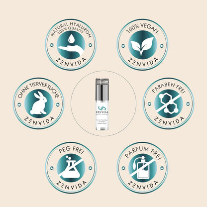 Hyaluron Serum – Gezichtsserum – Hydraterend Serum – Anti-Aging Serum – Vochtserum – 50 Ml – Multimoleculair Hyaluroncomplex – Vegan En Dierproefvrij