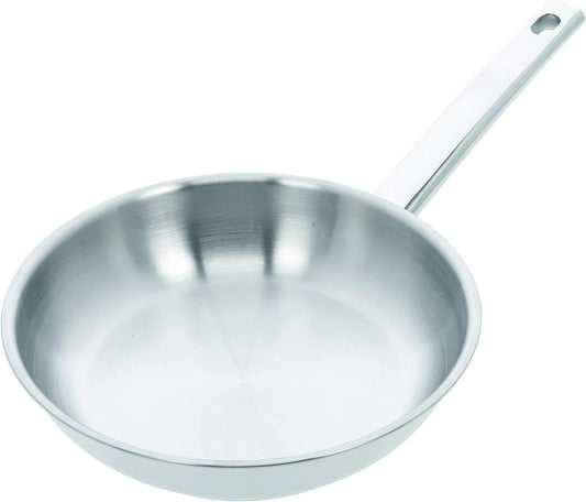 Demeyere Classico 3 baking pan - Stainless steel frying pan, suitable for any heat source, including induction and oven, durable pan with fast heat conduction, 10 year quality guarantee - Ø 28 cm