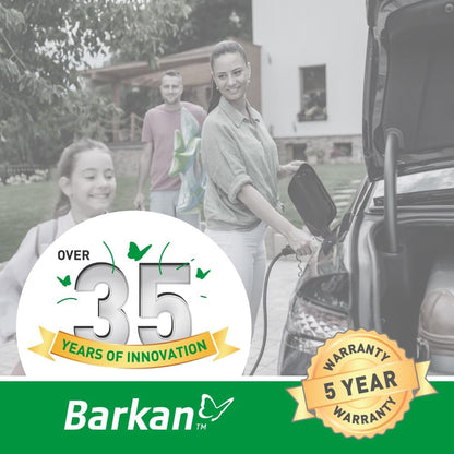 Barkan 160 cm lange EV oplaadkabel wandhouder arm, 5 jaar garantie, buiten/outdoor, weerbestendig en waterdicht, voor E-auto EV/PHEV/elektrische autokabel