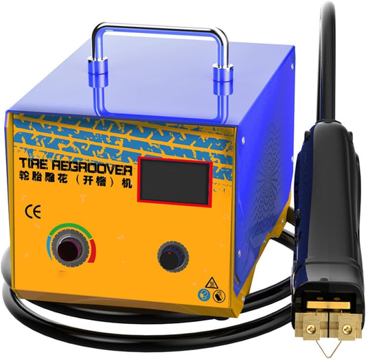 Bandengroefmachine 1000W, Vrachtwagenbandgroefmachine, Bandenhergrooversnijder, Professionele Bandhergroover-Groefbandijzer Voor Vrachtwagen-Autobandgroefgereedschap
