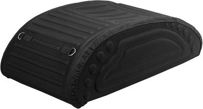 FANTASK Autodakkoffer, 400 liter, dakkoffer met transportbanden, daktas, bagagetas, bagagebox, zwart