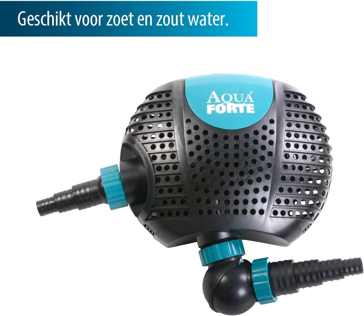 AquaForte O-13000 Plus, 110 watt, debiet 13 m³/uur, hoogte 5,5 meter, kabellengte 10 meter, voor waterlopen, watervallen, fonteinen, filters