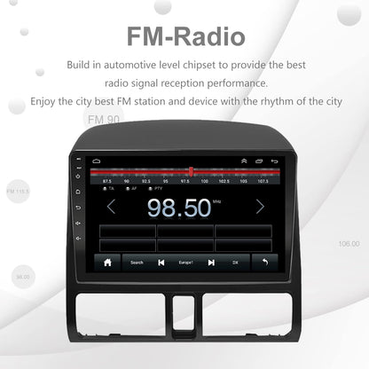 EZoneTronics Carplay Android Auto Car Radio Stereo for Honda CR-V 2001-2006 with 9 inch Touch Screen High Definition GPS Navigation Bluetooth USB SWC Wifi AM/FM/RDS Player with 1G RAM+ 16G ROM