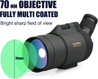 Telescopische Kijker – Spotting Scope – Monoculair – Verrekijker – Kijker – 25-75x Vergroting – Waterdicht Met Driestoelpoot