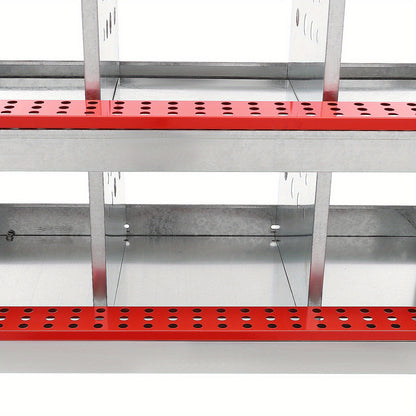 Kippenhoknestkasten – Kippennestkast – Nestkastje – Legnestkast – Kippenlegkast – 6 Compartimenten – Gegalvaniseerd Staal – Automatisch Eierrollen – Ventilatie – Duurzaam & Roestbestendig