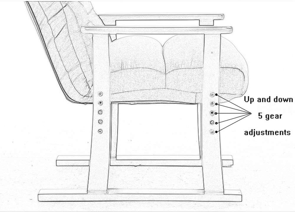 Armchair Chair,Folding Chair Backrest Dining Chair Home Office Rest Chair Computer Chair Dressing Table Chair Cafe Hotel Bedside Chair