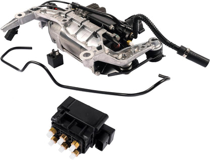 Luchtvering compressor pomp met ventiel compatibel met Ca-yenne 9PA 955 T0uareg 7LA 7L6 7L7 2002-2010 7L0698007C