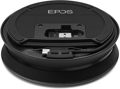 EPOS EXPAND 40T Draadloze Bluetooth® Speakerphone - Draagbare Conferentieluidspreker, Geoptimaliseerd voor UC, Gecertificeerd door Microsoft Teams, Meervoudige Verbinding