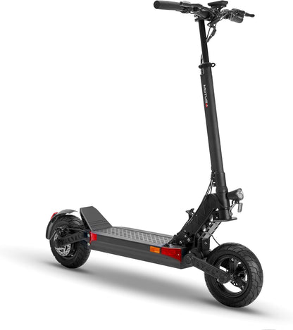 Motus Scooty Pro Elektrische step, 25 km, 70 km looptijd, 280 Wh – 946 Wh | volwassenen/kinderen, opvouwbaar, draagbaar, elektrische scooter, 8,5 inch – 10 inch, 3 snelheden, lcd-display