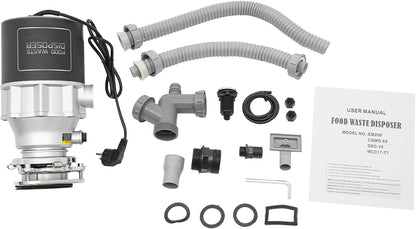 Afvalvermaler – Keukenafvalverwijderaar – Keukenafvalverkleiner – Afvalverwerker – Voedselafvalmolen – Krachtige 560 W Motor – 3600 RPM Snelheid