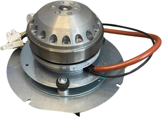 Rookafvoer EBM R2E150-AN91-13, roestvrij staal, 150 mm, 2400 tpm, 32 watt, pelet