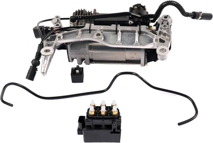 Luchtvering compressor pomp met ventiel compatibel met Ca-yenne 9PA 955 T0uareg 7LA 7L6 7L7 2002-2010 7L0698007C
