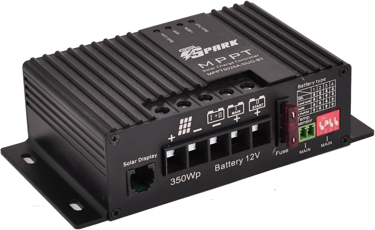 SPARK 25A MPPT solar laadregelaar regelaar batterij 12 v