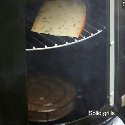 Barbecook rookoven Oskar M uit email zwart 44cm 54x61x112cm