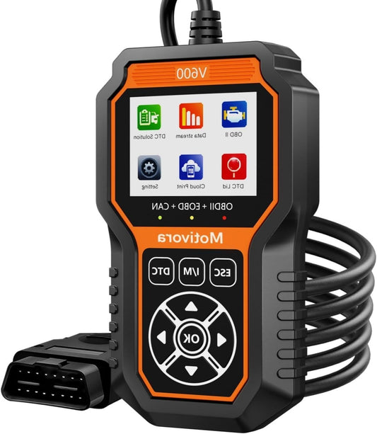 OBD2 Scanner – Auto Diagnosetool – Foutcode Lezer – Motor Testapparaat – CAN Diagnostic Scanner – 50.000+ DTC Foutcodes – Live Data Met Grafische Weergave