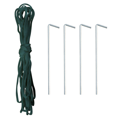 Kweekkas – Tuinkas – Broeikas – Tunnelkas – Moestuin Kas – 350x200x200 cm – Waterafstotende Folie – Mesh Ventilatieraam