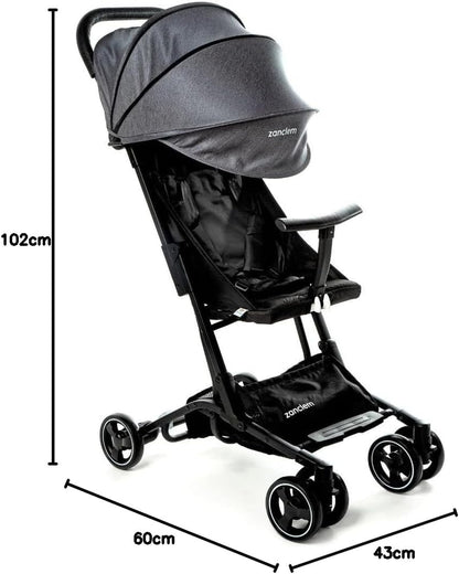 Kinderwagen Veer 0+ Ultra lichtgewicht buggy 2.0 Reisfauteuil Superuitgerust Van 6 Maanden Tot 25 Kg Compacte En Lichte 5-Puntsgordel En Voetrem, Luchtbagage, Baby Stroller Lightweight Reclinable