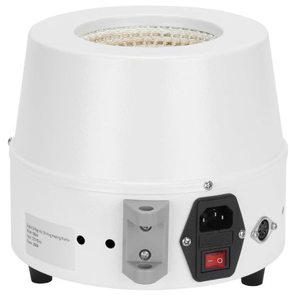 Labasics Elektrisch Verwarmingsmantel met Roerder, Regelbare Temperatuur en Snelheid, Digitale Weergave, voor Mengen, Reflux en Destillatie in Laboratorium, 220 V 250 W, 500 ml