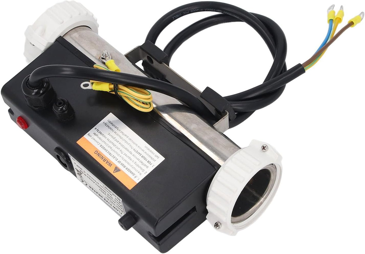 Zwembadverwarming Elektrische Bubbelverwarming Thermostaat met Temperatuurregeling Zelfverwarming voor Spa Badkuip Zwembad Bedraad 3kW de stop. de Beurt L Poolverwarming (2KW)