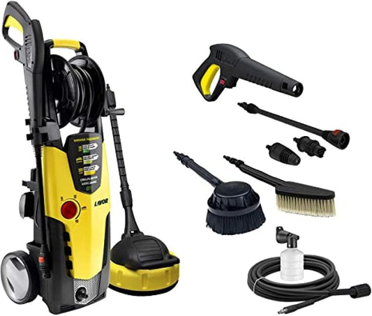 Hogedrukreiniger – Koudwaterreiniger – Drukspuit – Waterreiniger – Tuinreiniger – 2500 W Motorvermogen – 160 Bar Max Druk