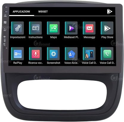 Specifieke autoradio voor Fiat Talento Android GPS Bluetooth WiFi USB DAB+ Touchscreen 10" 8core Carplay AndroidAuto